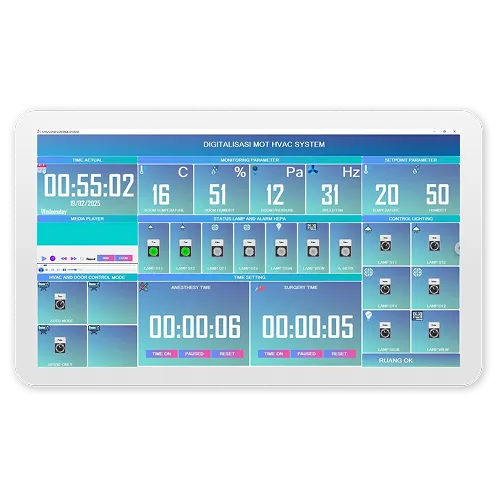 Smart Control detail layar