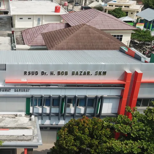 Pengadaan HVAC & PLC AC Control Panel untuk ruang operasi OK1 & OK2 RSUD H Bob Bazar oleh PT Cilikon Tataudara Indonesia